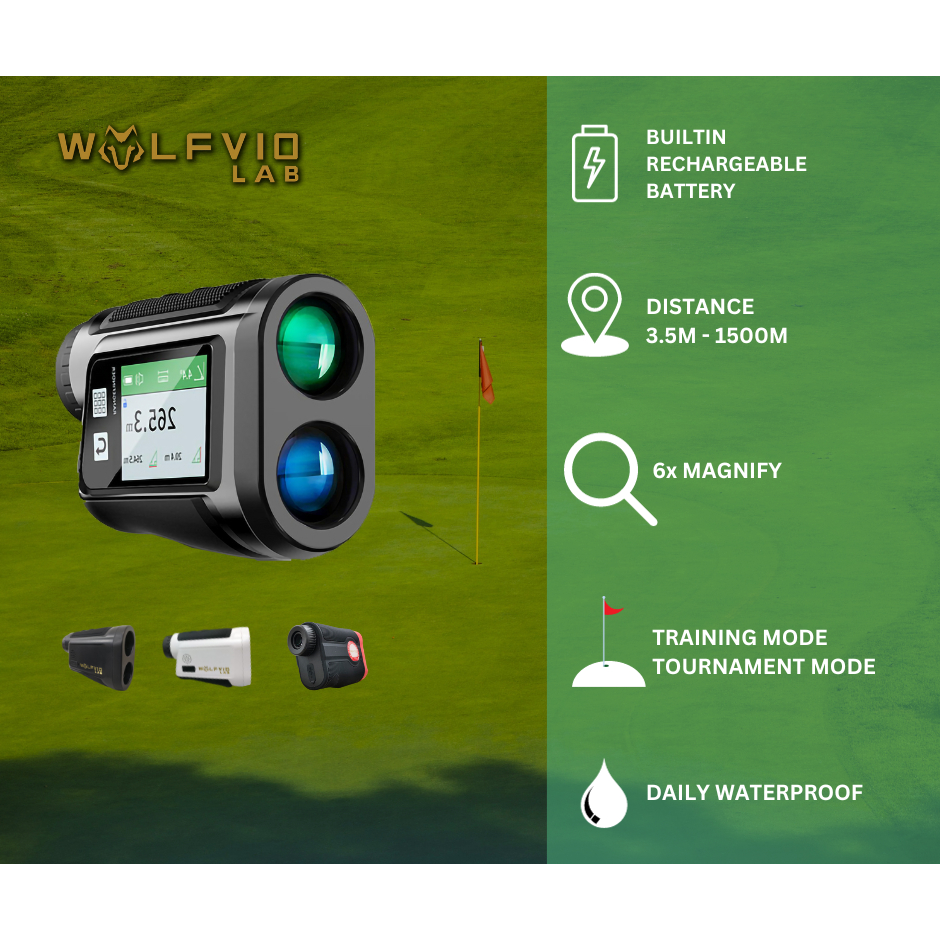 [READYSTOCK] WOLFVIO Mount Laser Golf Rangefinder Shopee