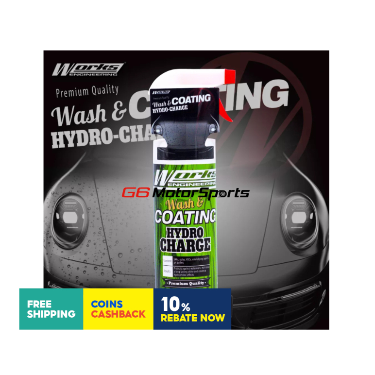 Works Wash & Coating HydroCharge PH Balanced Hydrophobic Effect