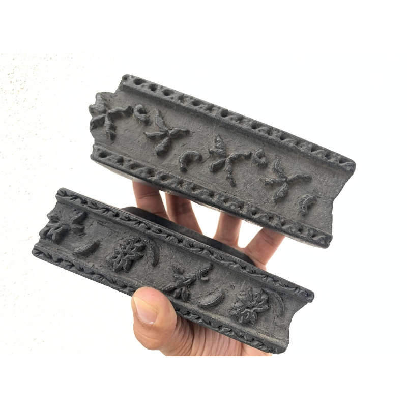 NEPAL NEPALESE Antique Printing Block Chop Textile Fabric Stamp Print