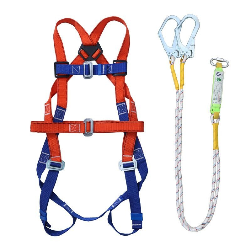 Lightweight Full Body Harness Set (K452+K654-1) Safety rope for working ...