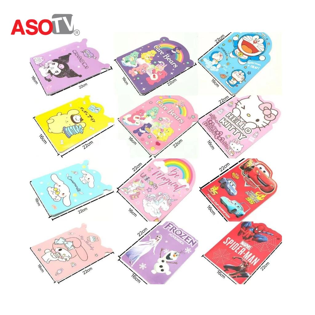 ASOTV® A5 Note Book Mini Writing Booklet Notepad Gift 4300 Buku Tulis ...