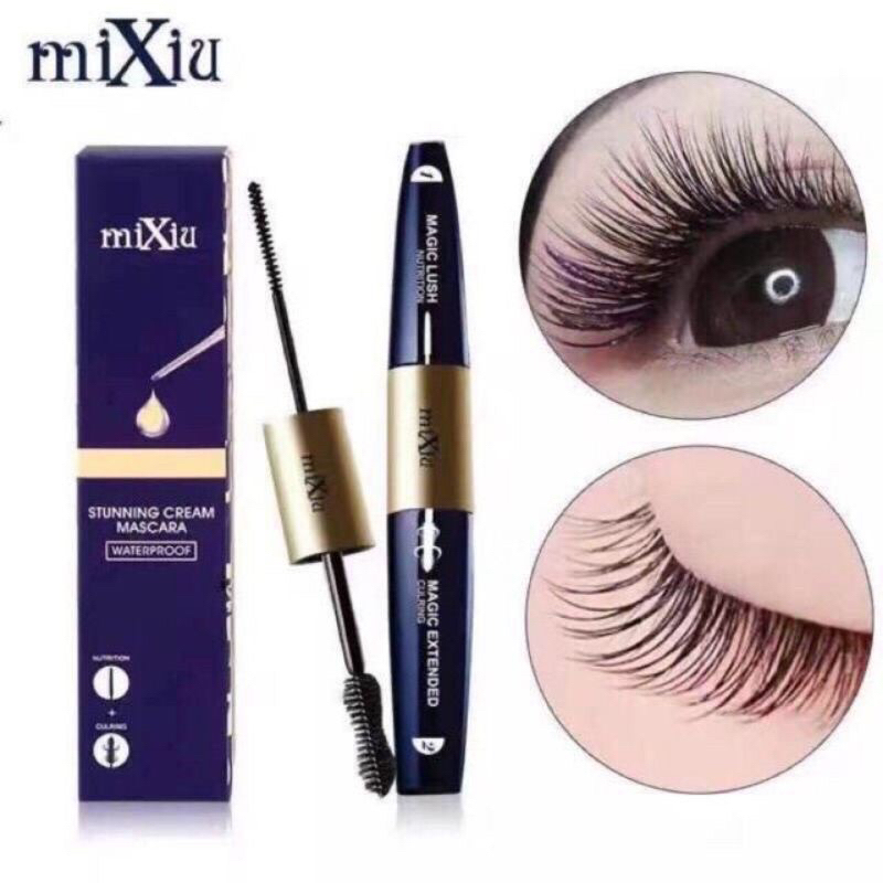Mixiu Mascara 2in1 water proof long wearing | Shopee Malaysia