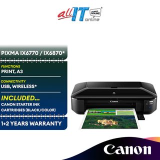 Canon PIXMA iX6870 A3 Wireless Office Inkjet Printer
