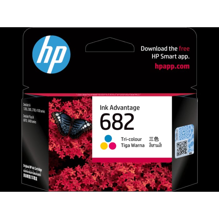 HP 682 Single Pack | Tri-color Original Ink Cartridge | HP Deskjet ...
