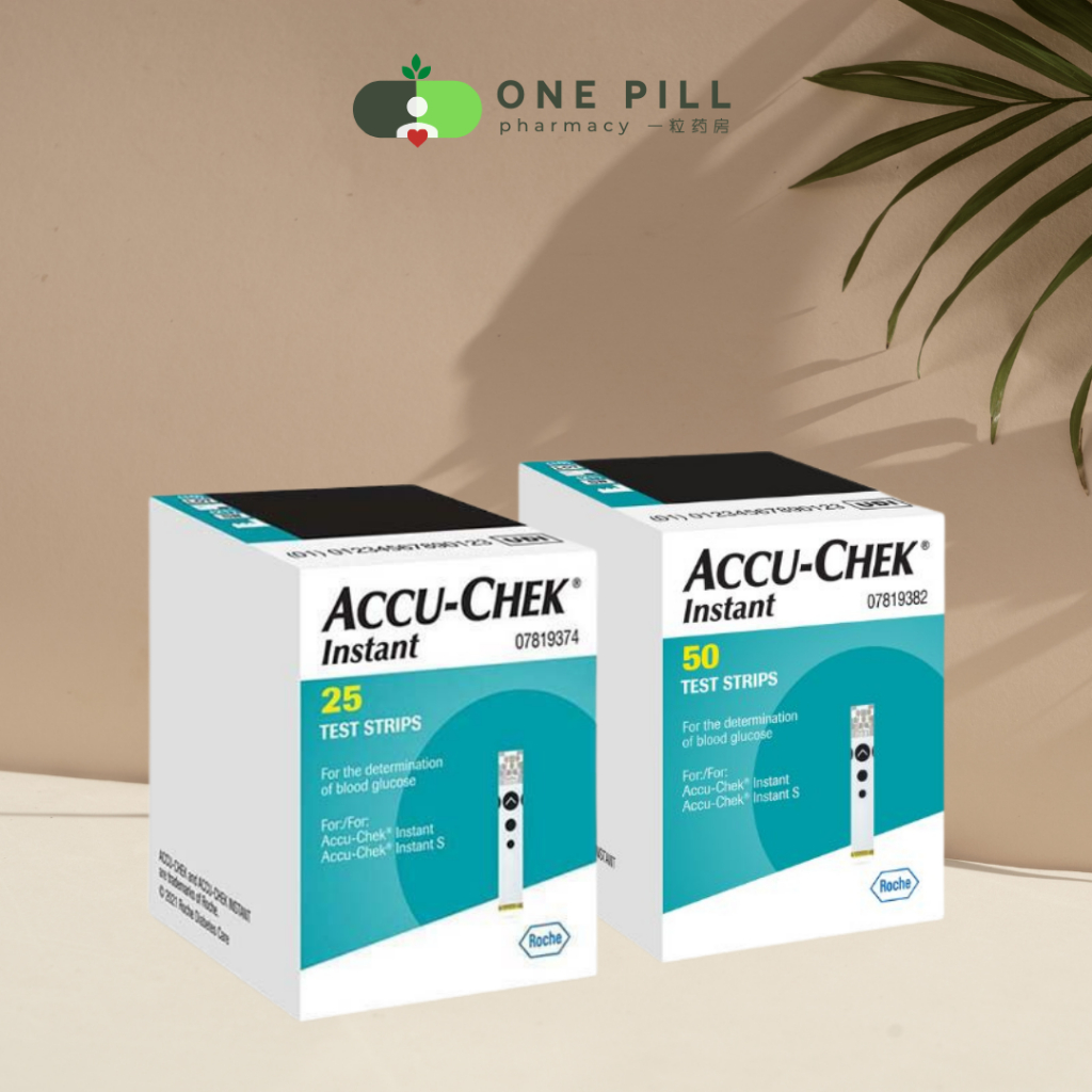 AccuChek Instant Test Strips (25's/ 50's) Exp 06/2025 Shopee Malaysia