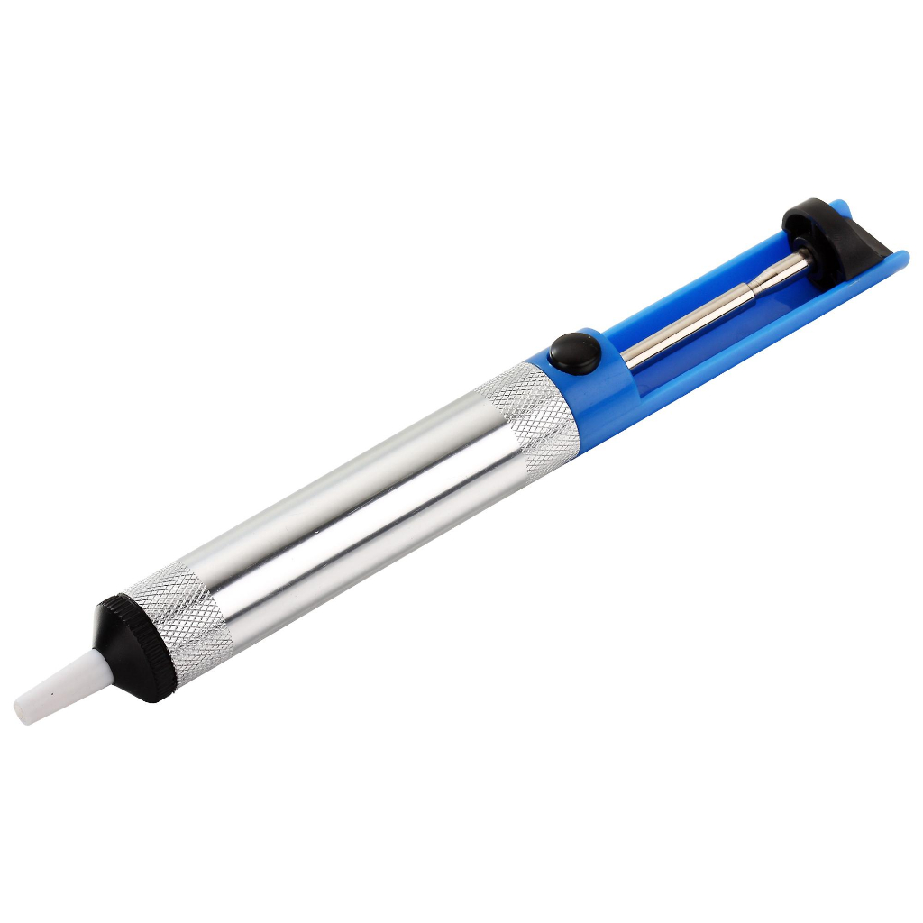Desoldering Pump Suction Solder Sucker Pen Aluminium Housing Vacuum