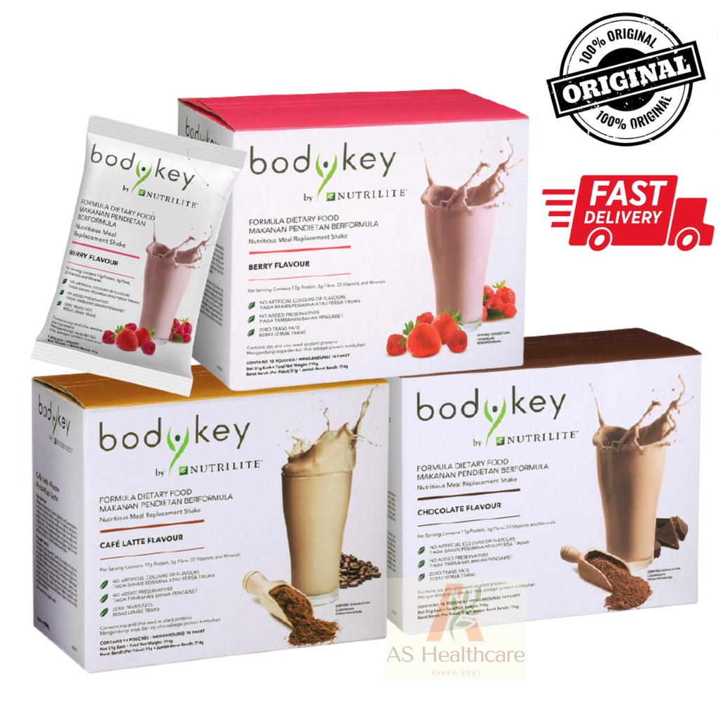 Original Nutrilite BodyKey Body Key Meal Replacement Shake slimfast ...