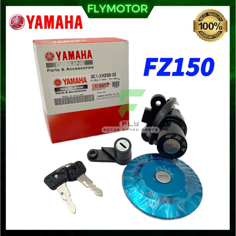 YAMAHA FZ150 V1 FZ OLD MAIN SWITCH SET SEAT LOCK SET ASSY KEY SET