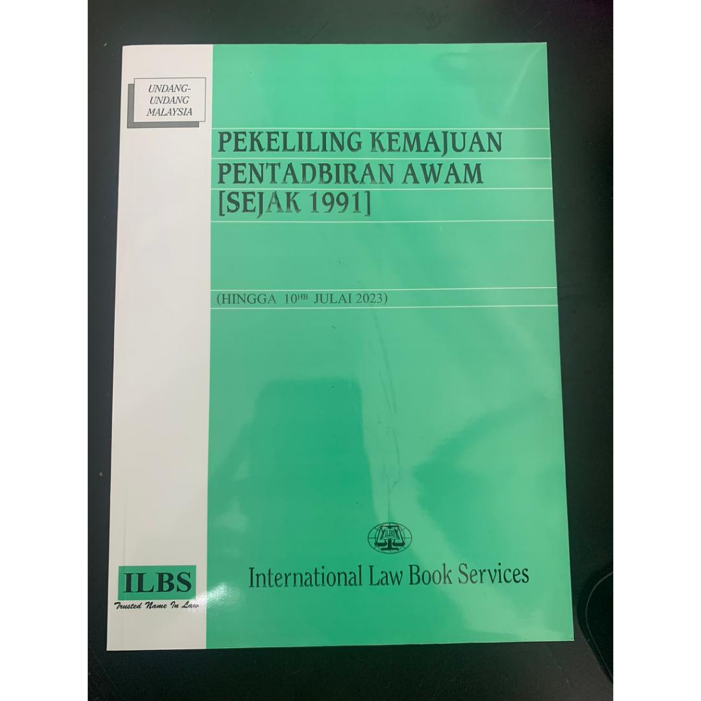 Pekeliling Kemajuan Pentadbiran Awam [Sejak 1991] [Hingga 10hb Julai ...