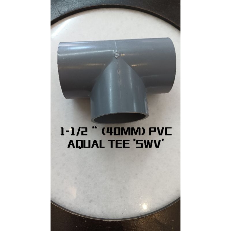 READY STOCK!!! 1-1/2" (40MM) PCV EQUAL TEE 'SWV' | Shopee Malaysia