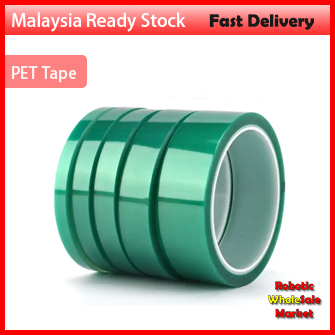 PET Green High Temperature Tape / Electroplating Masking Tape thickness is 0.06mm 260 degree