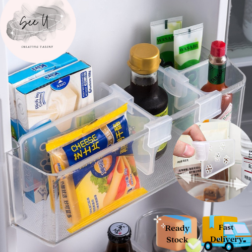 [Ready Stock] Refrigerator Freely Adjustable Partition Divider Storage ...