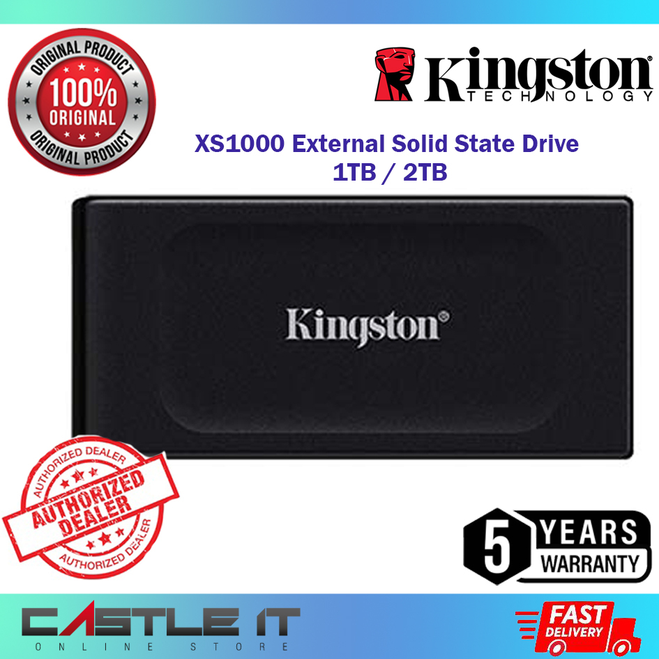 Kingston XS1000 USB 3.2 1TB Red Clés USB Kingston Maroc