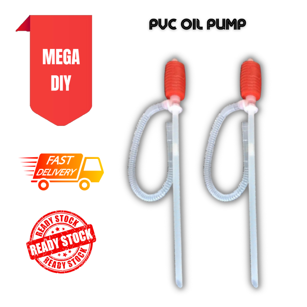 4 Gal PVC Oil Pump Hand Oil Suction Pump / Penyedut Pam Minyak / Siphon