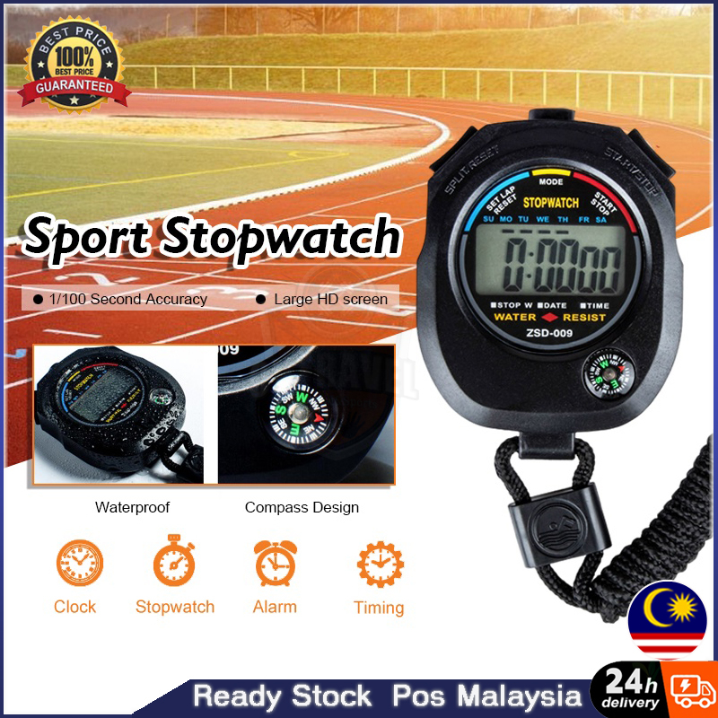 Waterproof stopwatch discount