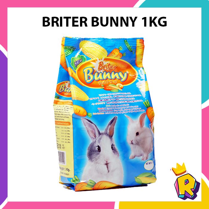 SmartHeart Briter Bunny Carrot & Alfalfa 1kg Rabbit Food Makanan Arnab ...