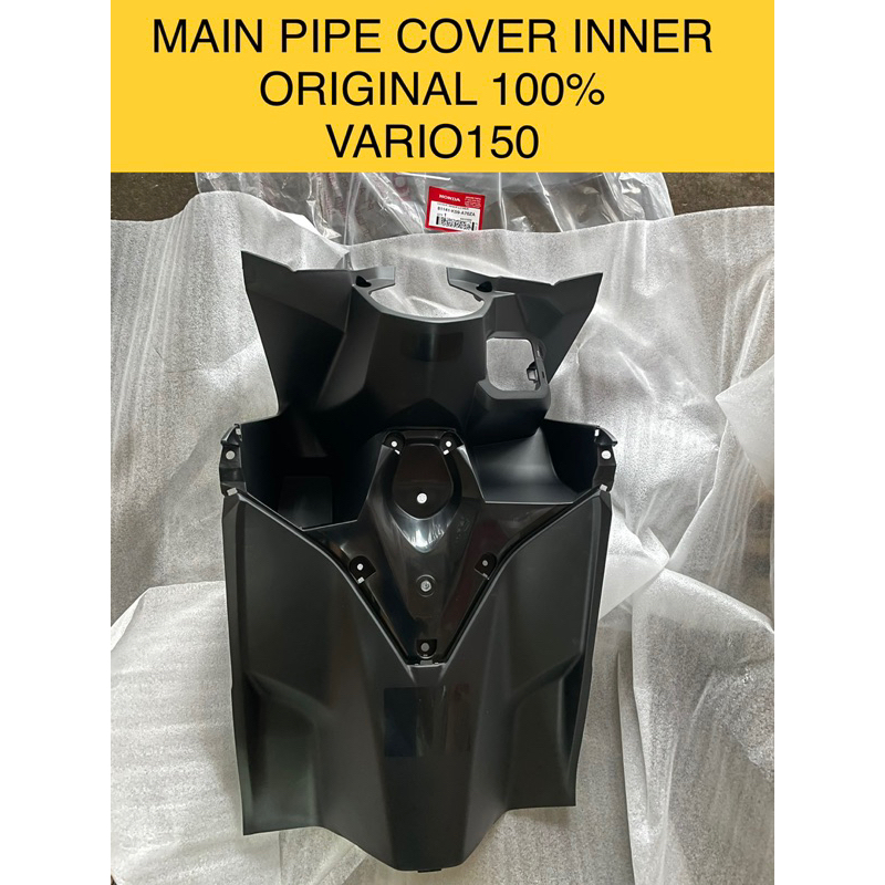 VARIO Cover Black Inner Lower Under / Cover Hitam Bawah Kunci ORIGINAL ...
