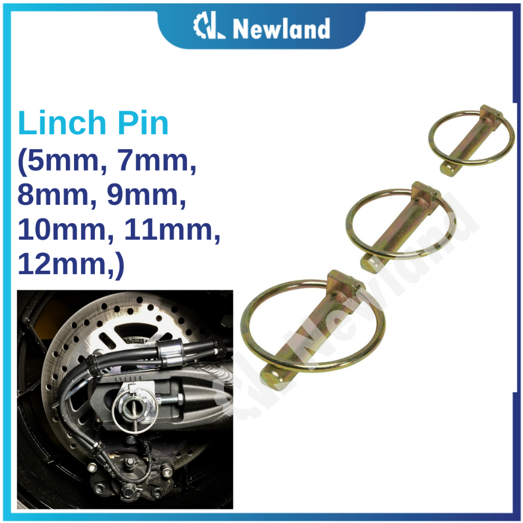 Linch Pin / Automatic Pin / Pin Lipat / Pin Kepak (5mm, 7mm, 8mm, 9mm ...