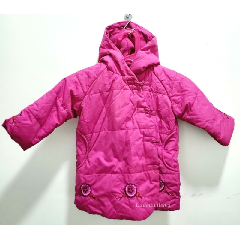 PRELOVED Mothercare Baby Girl Winter Jacket Girl Attire Pink Girls