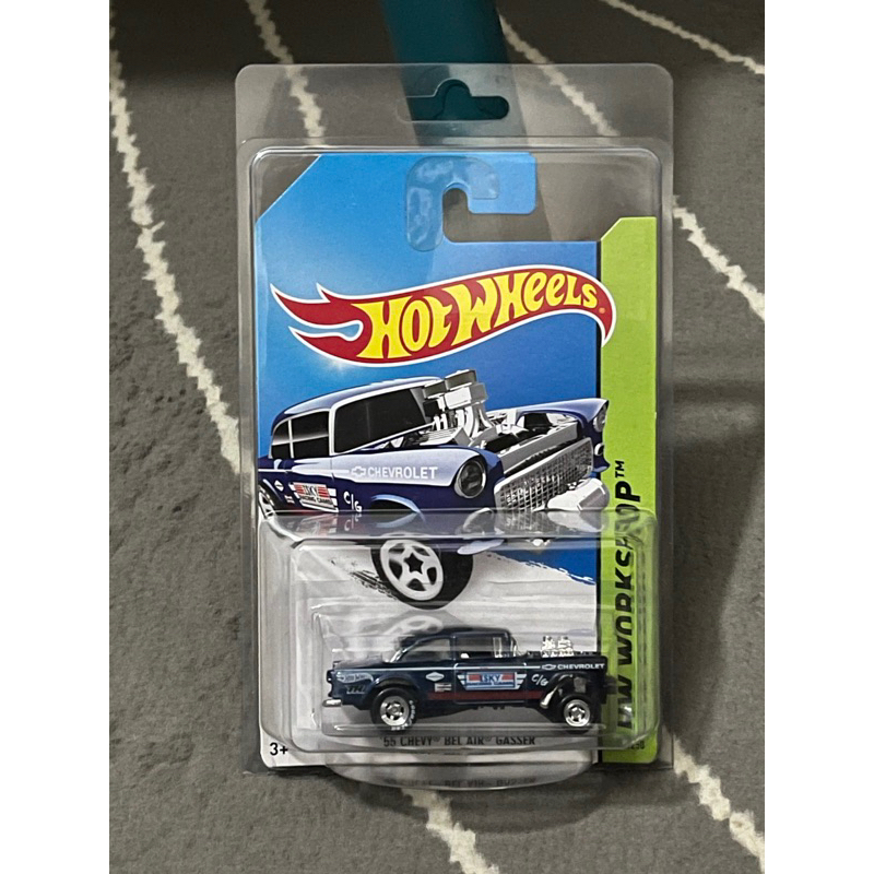 Hot Wheels Super Treasure Hunt STH’55 Chevy Bel Air Gasser (free ...