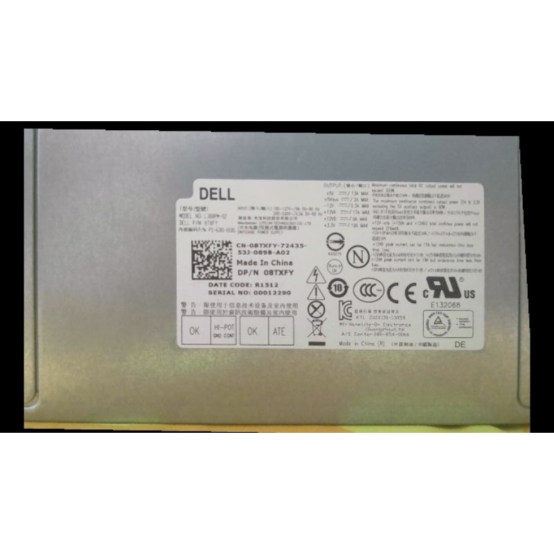 Dell inspiron 3847 power supply Shopee Malaysia