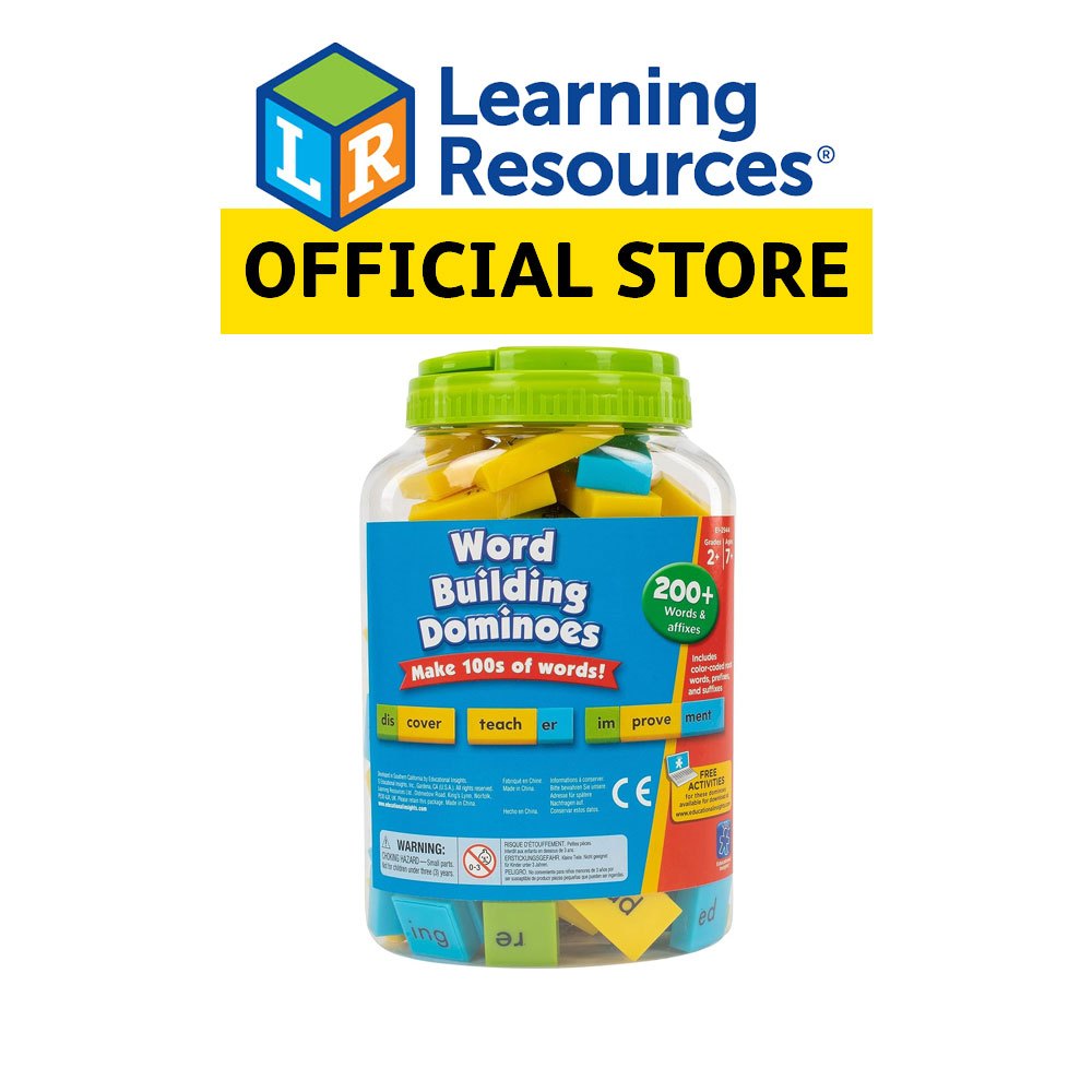 Learning Resources Word Building Dominoes by Educational Insights- Age ...
