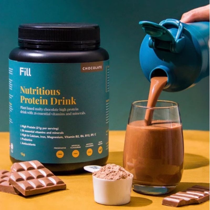 Fill Nutritious Protein Drink (Chocolate Flavor 1kg) | Shopee Malaysia