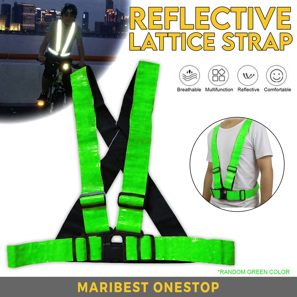 Safety Vest Reflective Safety Vest Construction Reflective Vest Reflective Vest Cycling Reflective Vest Running Shopee Malaysia