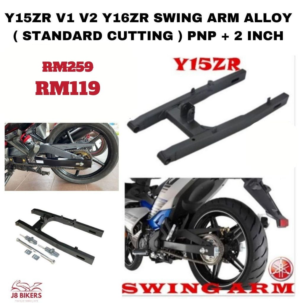 Yamaha Y15zr V1 V2 Y16zr Exciter 150155 Vietnam Swing Arm Standard Cutting Pnp 2 Inch 5559