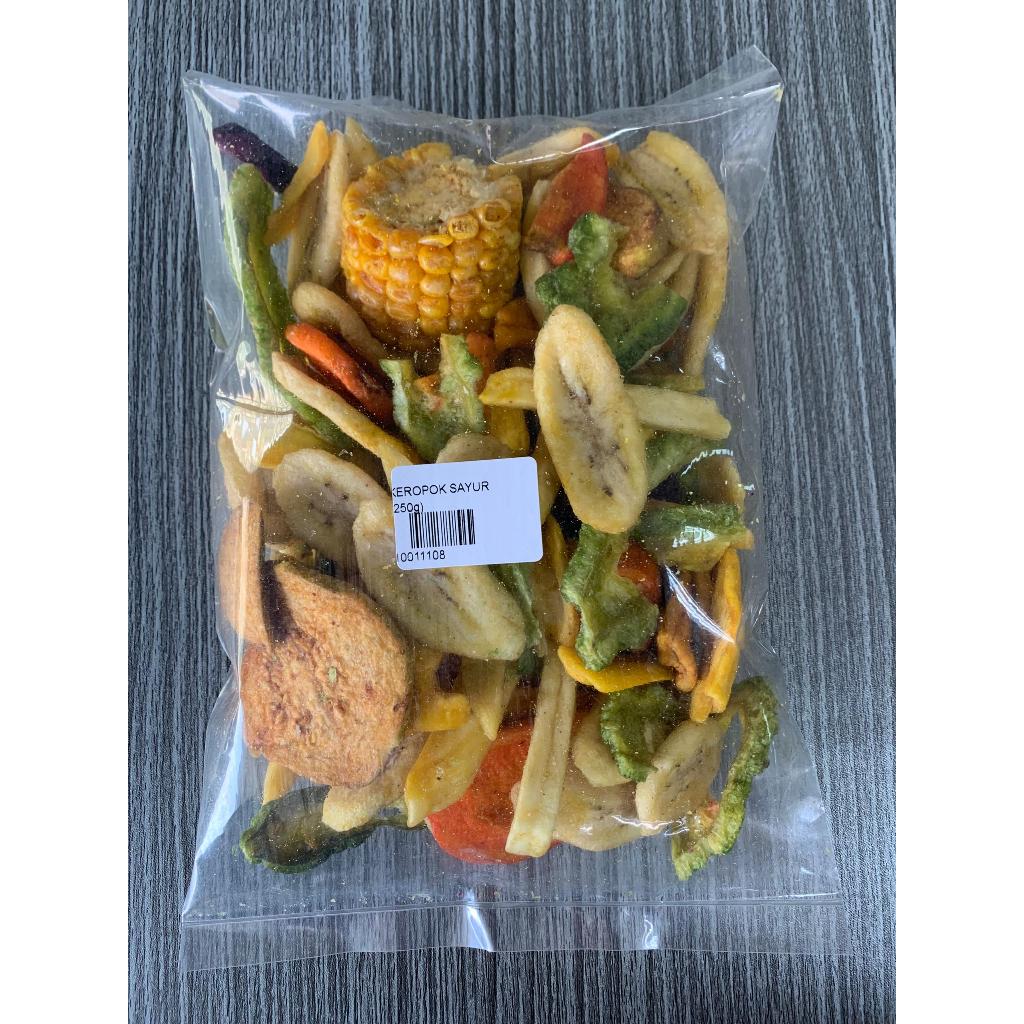 Kerepek Sayur Campur Mixed Vegetables G Md Shah Kerepek Kuih Muih Tradisi Shopee