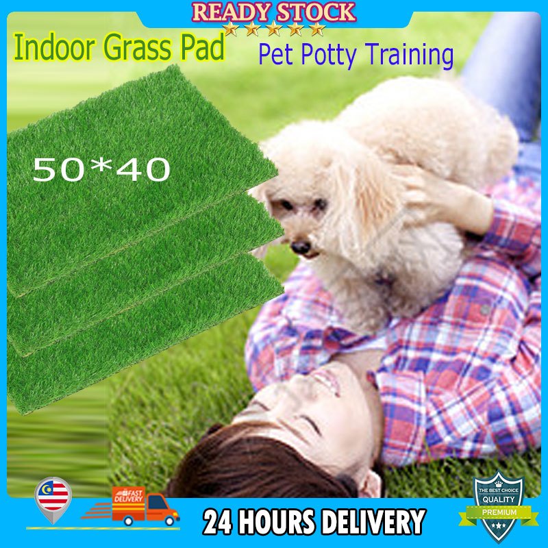 Pet Potty Training Grass Pad Mat Puppy Tray Grass Toilet Dog Toilet Mat