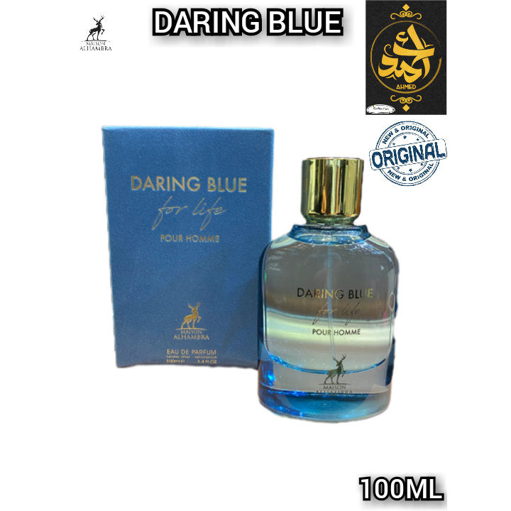 Alhambra Daring Blue For Life Pour Homme 100 ml Eau De Parfum Fresh ...