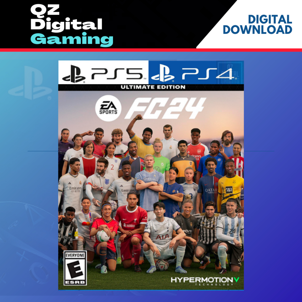 PS4 / PS5 EA Sports FC 24 Ultimate Edition Full Game Digital Download