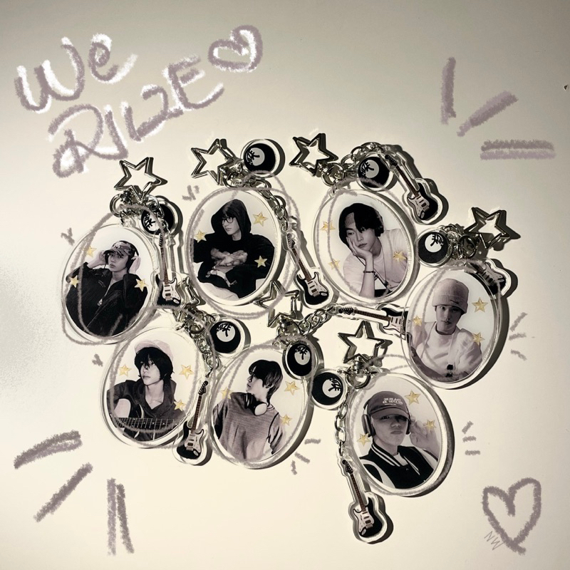 [network love] riize acrylic keychain | Shopee Malaysia