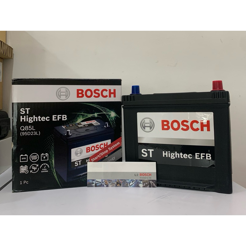 BOSCH EFB Q85 CAR BATTERY NISSAN ALMERA 1.0 TUTBO Shopee Malaysia