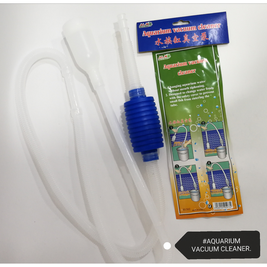 Aquarium Fish Water Hand Pump Vacuum Cleaner [AIM] Shopee Malaysia