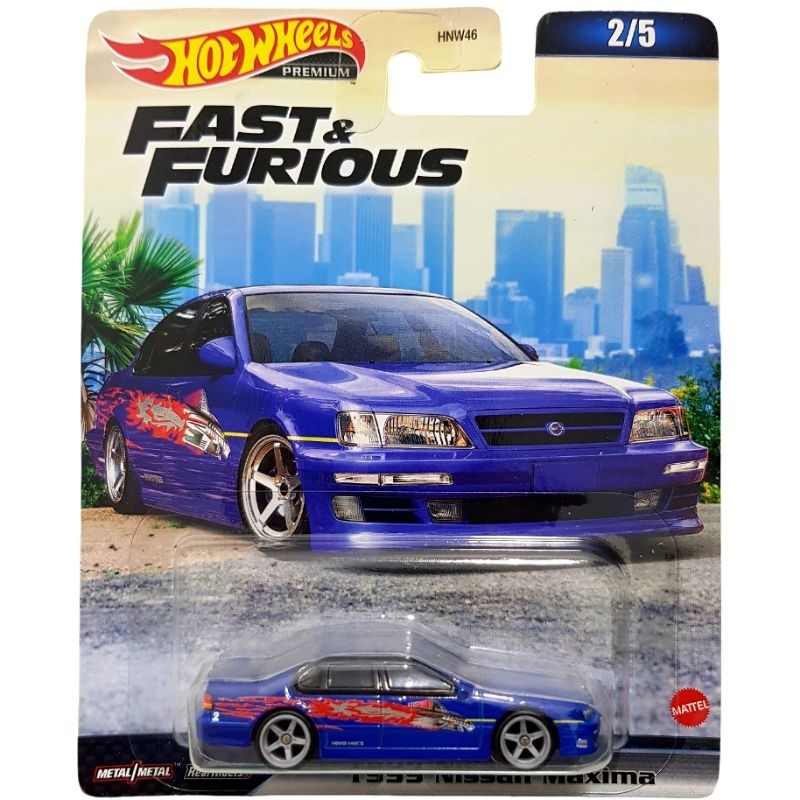 Hot Wheels Premium Fast And Furious 1999 Nissan Maxima | Shopee Malaysia