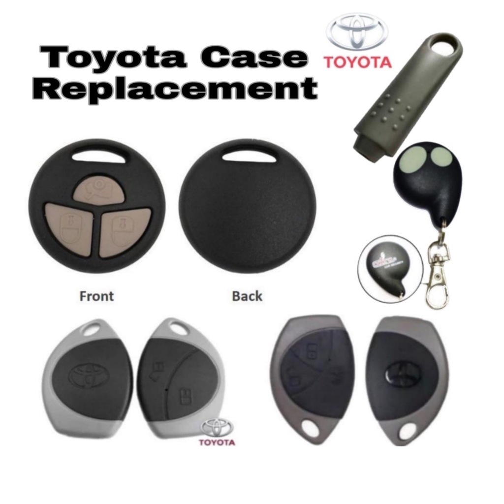 NEW TOYOTA Hilux Innova Car Alarm Remote Control Key Cover Cobra - 2 ...