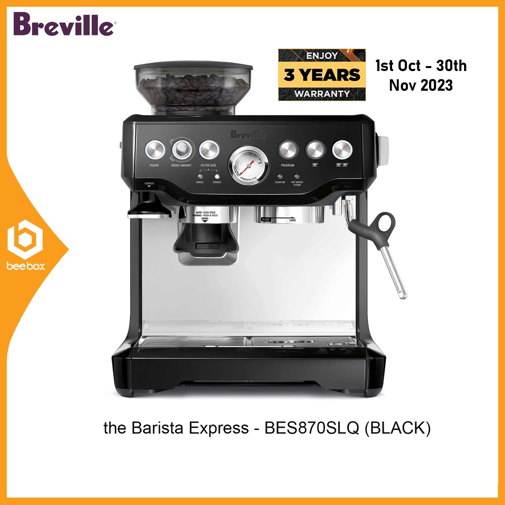 Breville The Barista Touch BES880 Automatic Coffee Machine with Touchscreen Panel Shopee Malaysia