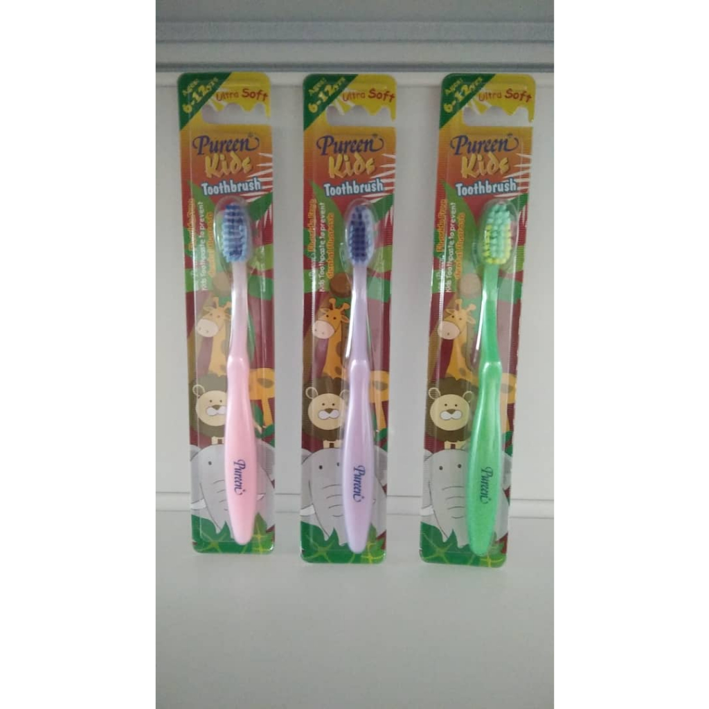 Pureen Kids Toothbrush 2-6 Years Old | Shopee Malaysia