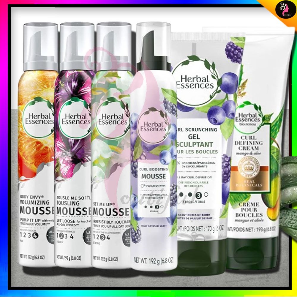 Herbal Essences Curl Hair Defining Cream with Mango & Aloe 193g/Curl