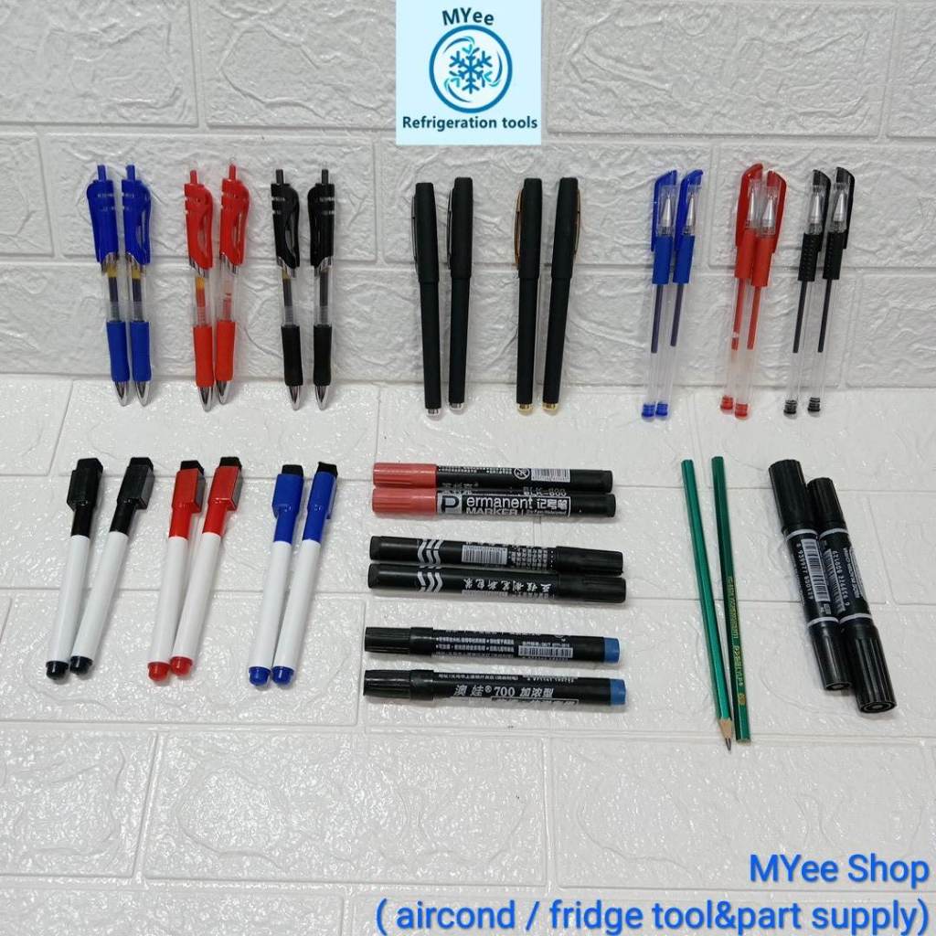 10pcs working marker pen / pencil 2B marking pen make hole drill ...