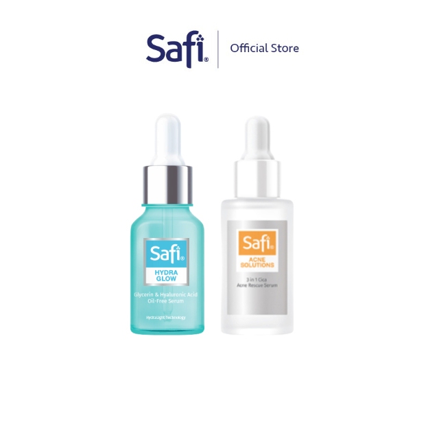 SAFI Hydra Glow Glycerin & Hyaluronic Acid OilFree Serum & Acne