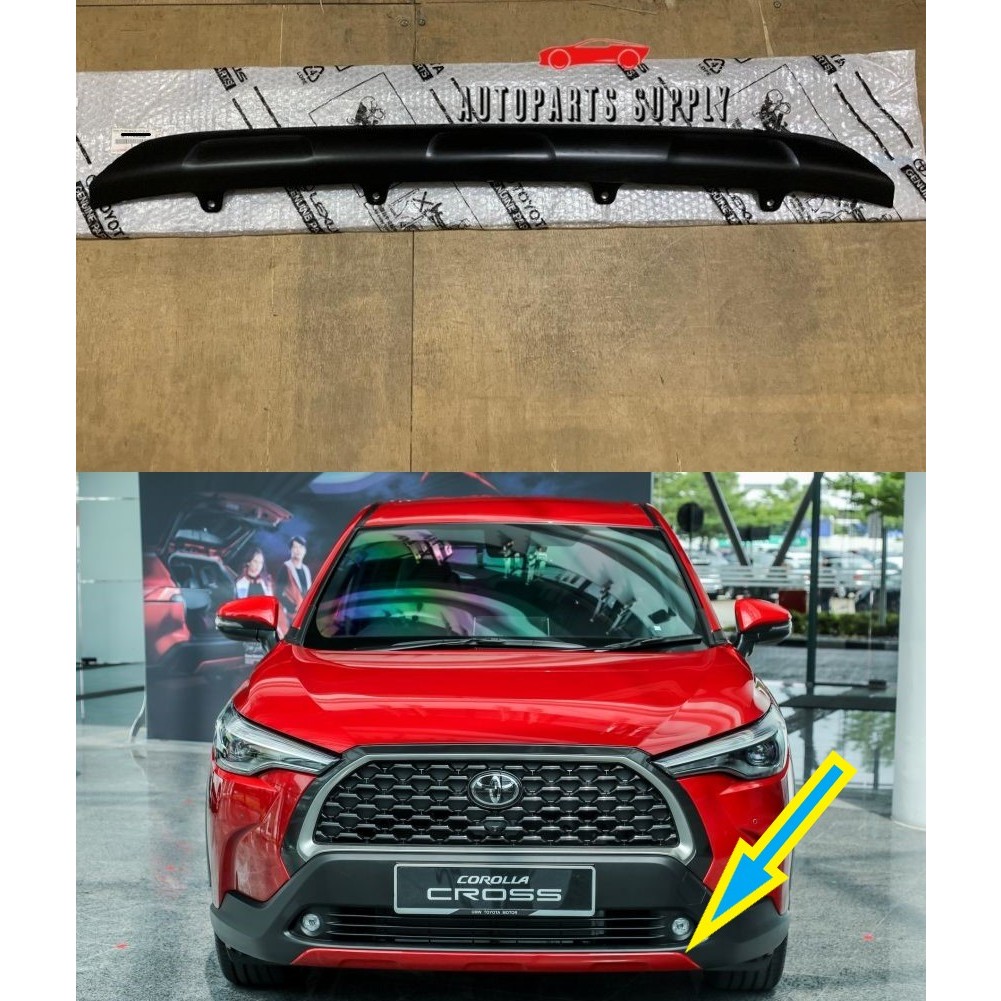 ORIGINAL TOYOTA COROLLA CROSS 2021 2023 FRONT BUMPER LOWER GARNISH