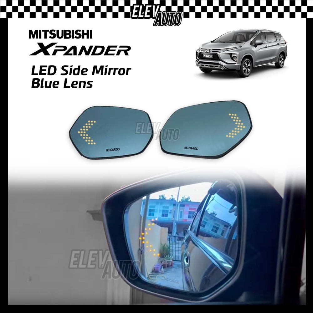 Mitsubishi Xpander LED Blue Lens Side Mirror with Signal Light ...