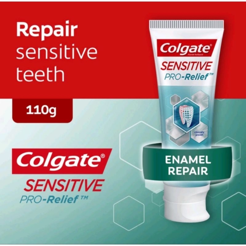 Colgate Sensitive Pro Relief Enamel Repair Toothpaste 110g Shopee Malaysia