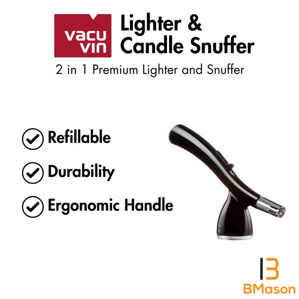 VACU VIN Lighter & Candle Snuffer 2 In 1 Candle Accessories Windproof