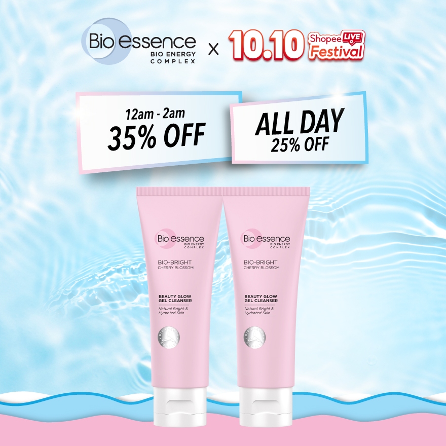 Bio-essence Bio-Bright Gel Cleanser 100g (2pcs) | Shopee Malaysia