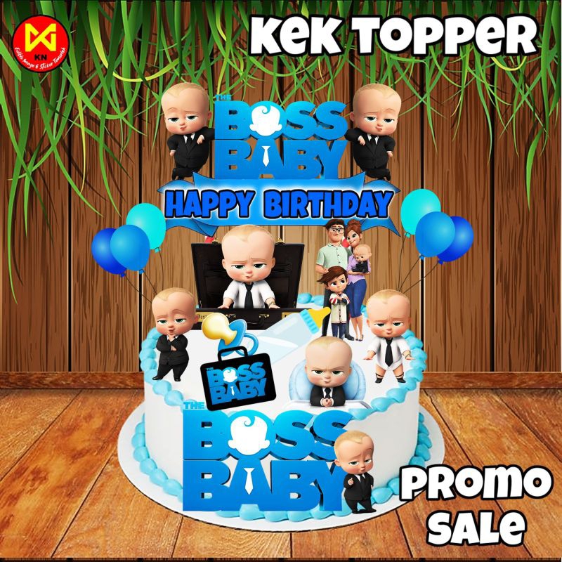 Kek Topper Baby Boss | Shopee Malaysia