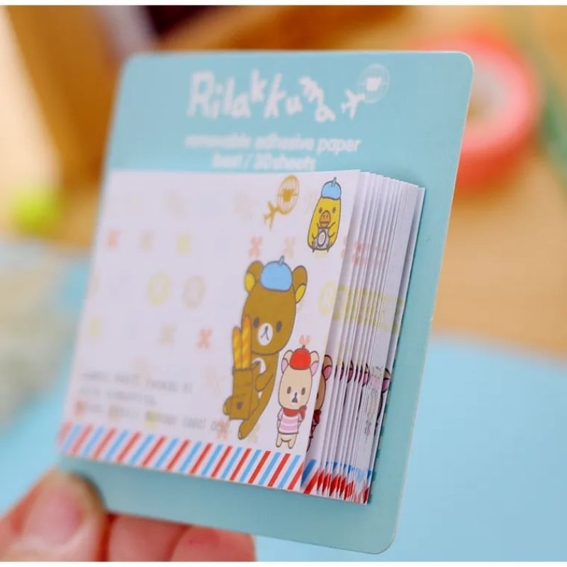 Sticky Notebooks Memo Creative school Shopee Malaysia